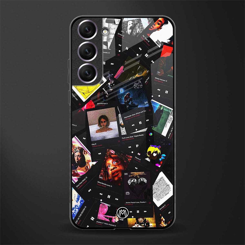 spotify and chill vibes music glass case for samsung galaxy s21 fe 5g image
