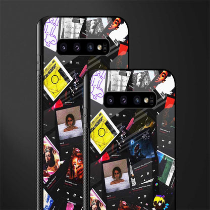 spotify and chill vibes music glass case for samsung galaxy s10 plus image-2