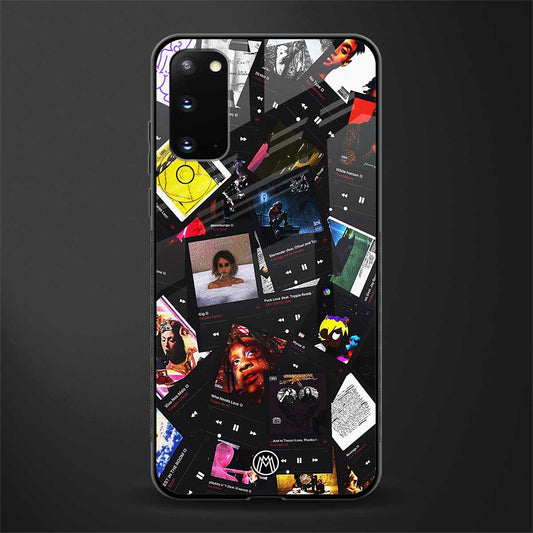 spotify and chill vibes music glass case for samsung galaxy s20 image
