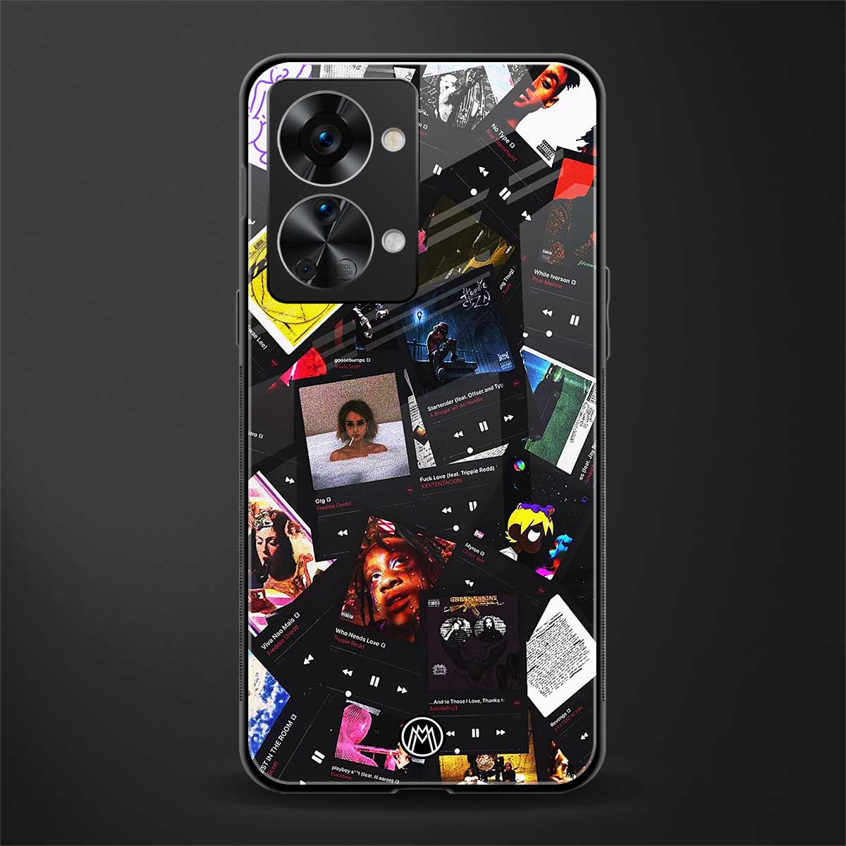 spotify and chill vibes music glass case for phone case | glass case for oneplus nord 2t 5g
