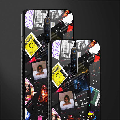 spotify and chill vibes music glass case for realme x2 pro image-2