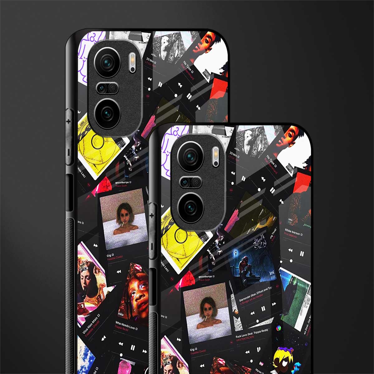spotify and chill vibes music glass case for mi 11x 5g image-2