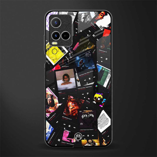 spotify and chill vibes music glass case for vivo y33s vivo y33t image