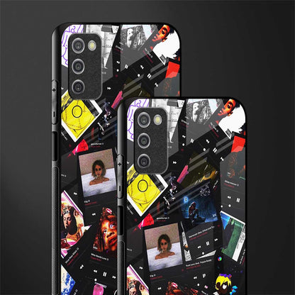 spotify and chill vibes music glass case for samsung galaxy a03s image-2
