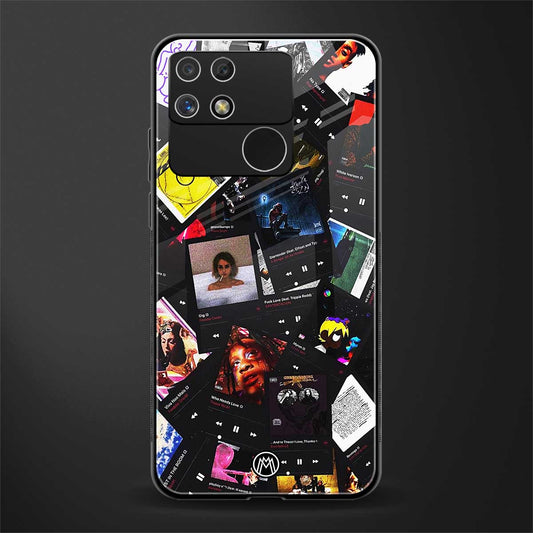 spotify and chill vibes music back phone cover | glass case for realme narzo 50a
