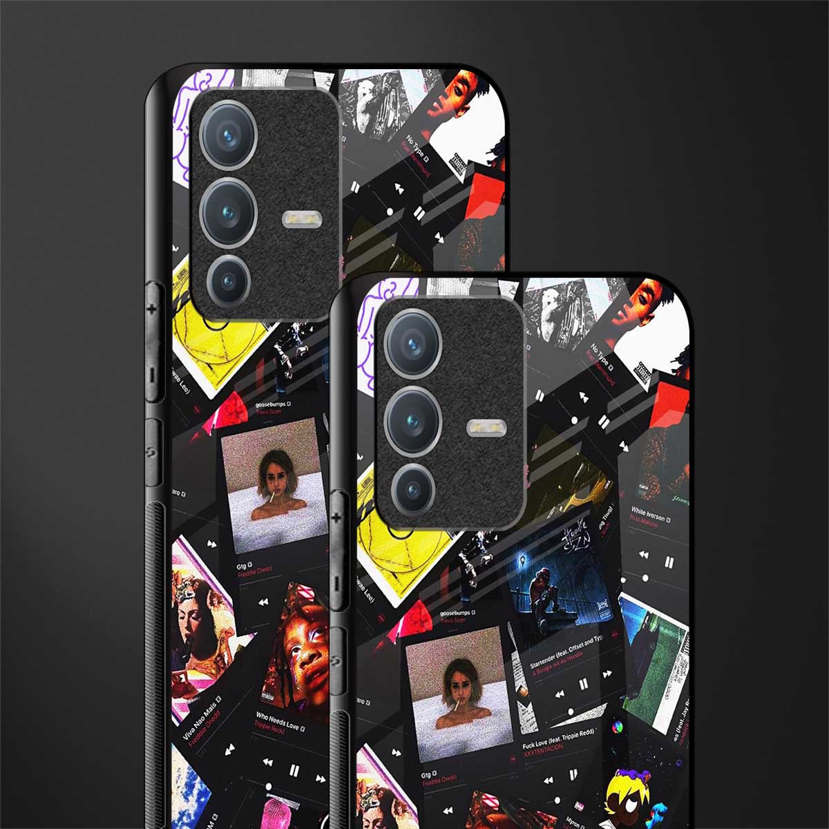spotify and chill vibes music glass case for vivo v23 pro 5g image-2