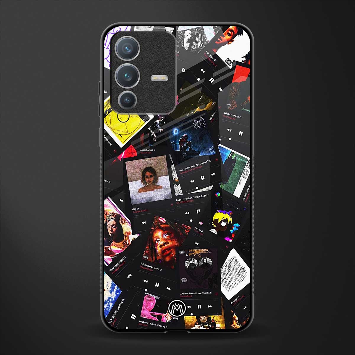 spotify and chill vibes music glass case for vivo v23 pro 5g image