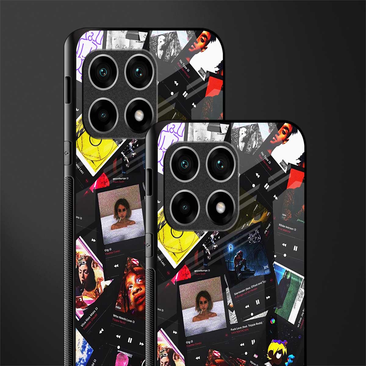 spotify and chill vibes music glass case for oneplus 10 pro 5g image-2