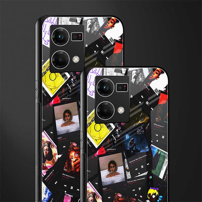spotify and chill vibes music back phone cover | glass case for oppo f21 pro 4g