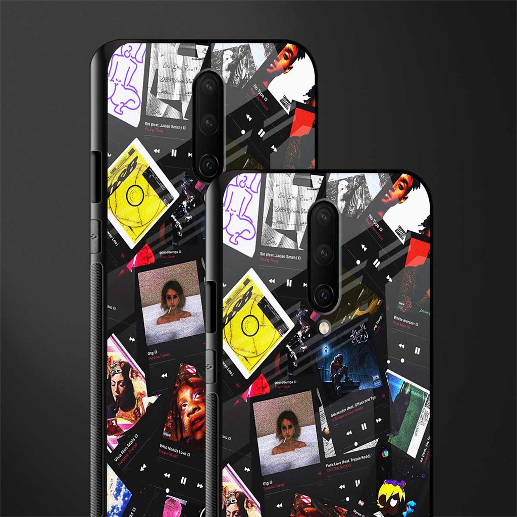spotify and chill vibes music glass case for oneplus 7 pro image-2