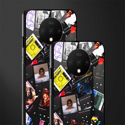 spotify and chill vibes music glass case for oneplus 7t image-2