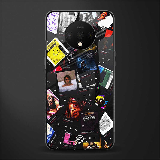 spotify and chill vibes music glass case for oneplus 7t image