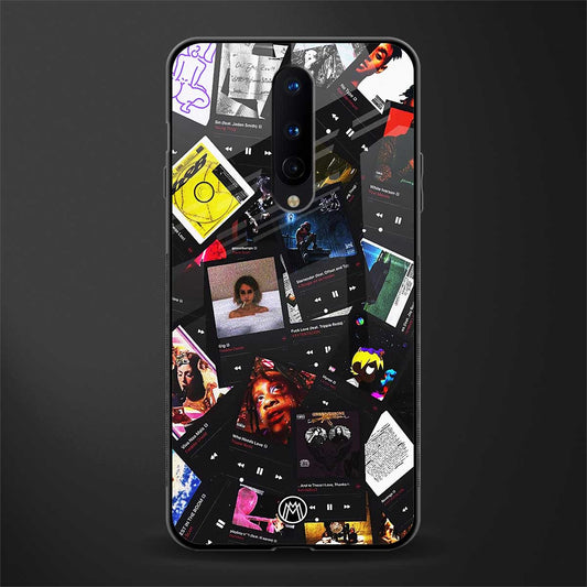 spotify and chill vibes music glass case for oneplus 8 image