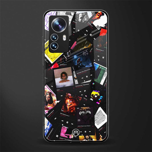 spotify and chill vibes music back phone cover | glass case for xiaomi 12 pro
