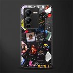 spotify and chill vibes music back phone cover | glass case for vivo v25 pro 5g