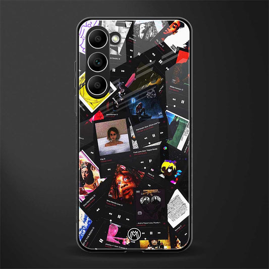 Spotify-And-Chill-Vibes-Music-Glass-Case for phone case | glass case for samsung galaxy s23