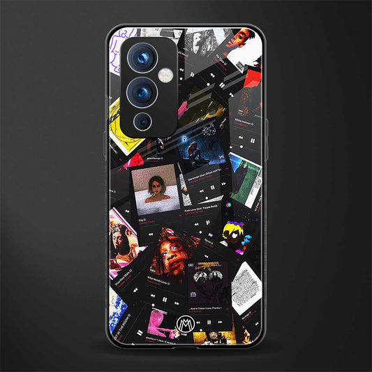 spotify and chill vibes music back phone cover | glass case for oneplus 9