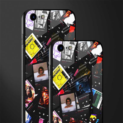 spotify and chill vibes music glass case for iphone se 2020 image-2