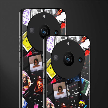 spotify and chill vibes music back phone cover | glass case for realme 11 pro 5g