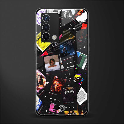 spotify and chill vibes music back phone cover | glass case for oppo a74 4g