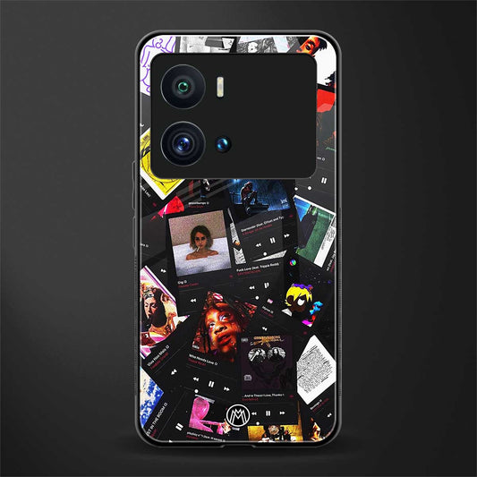 spotify and chill vibes music back phone cover | glass case for iQOO 9 Pro
