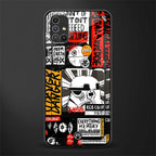 star wars collage glass case for samsung galaxy m51 image