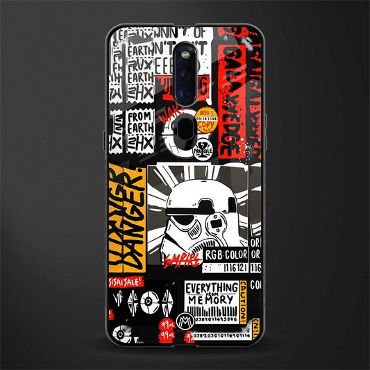star wars collage glass case for oppo f11 pro image