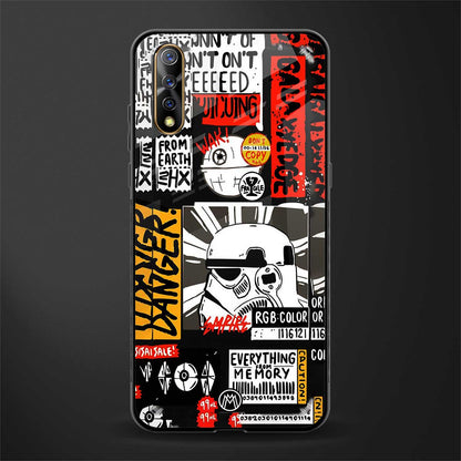 star wars collage glass case for vivo s1 image