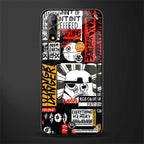star wars collage glass case for vivo z1x image