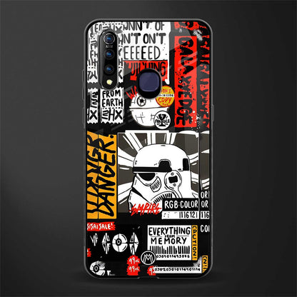 star wars collage glass case for vivo z1 pro image