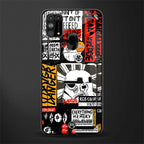 star wars collage glass case for samsung galaxy f41 image