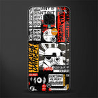 star wars collage glass case for poco m2 pro image