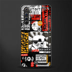 star wars collage glass case for realme 6i image