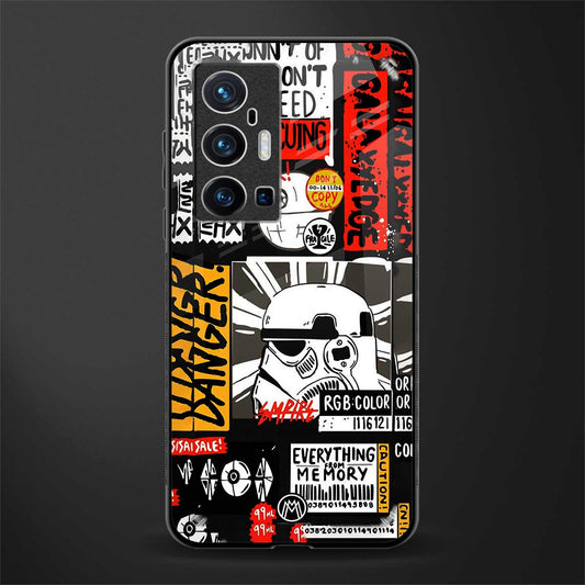 star wars collage glass case for vivo x70 pro plus image