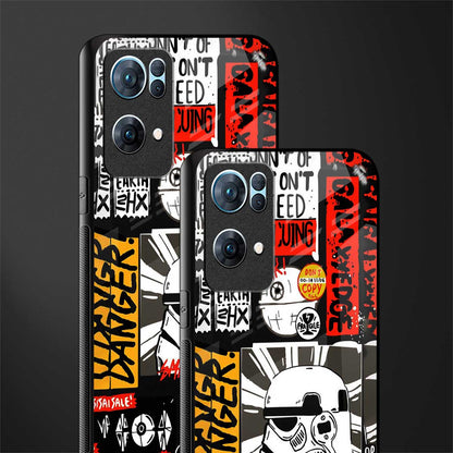 star wars collage glass case for oppo reno7 pro 5g image-2