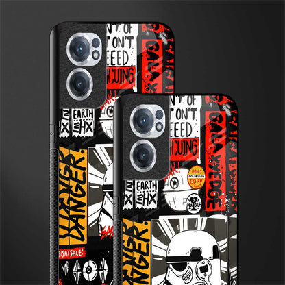 star wars collage glass case for oneplus nord ce 2 5g image-2