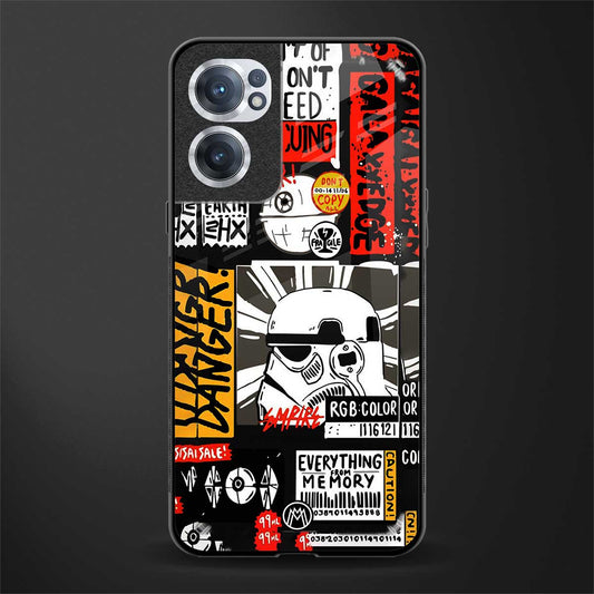 star wars collage glass case for oneplus nord ce 2 5g image