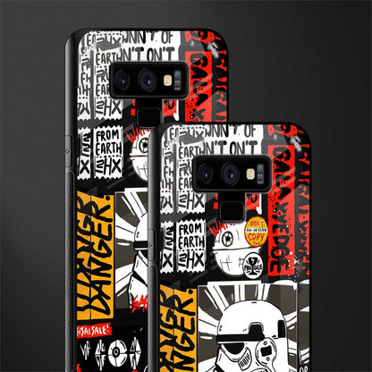 star wars collage glass case for samsung galaxy note 9 image-2