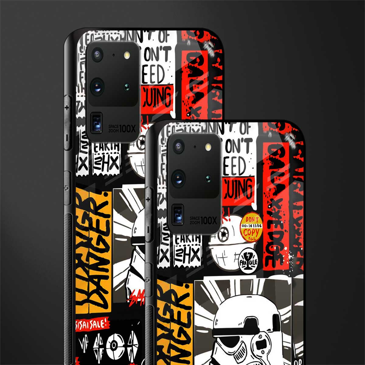 star wars collage glass case for samsung galaxy s20 ultra image-2