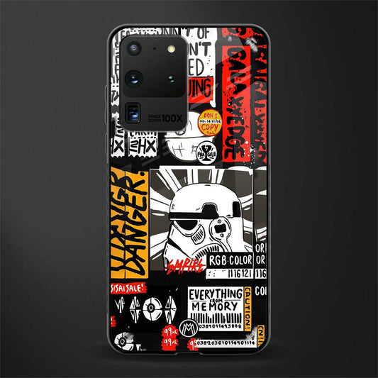 star wars collage glass case for samsung galaxy s20 ultra image