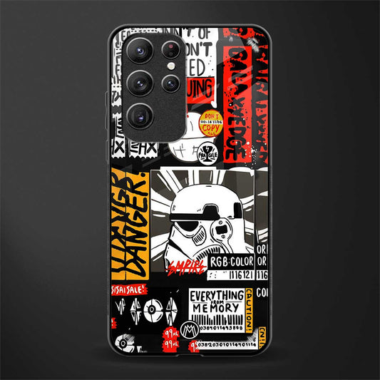 star wars collage glass case for samsung galaxy s21 ultra image