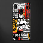 star wars collage glass case for vivo y91 image