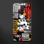 star wars collage glass case for redmi 9 prime image