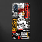 star wars collage glass case for vivo v17 image