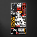 star wars collage glass case for vivo v20 image