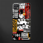 star wars collage glass case for oppo a15s image