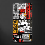 star wars collage glass case for redmi 9a image