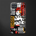 star wars collage glass case for oppo f17 image