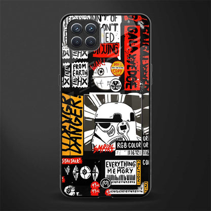 star wars collage glass case for oppo f17 pro image
