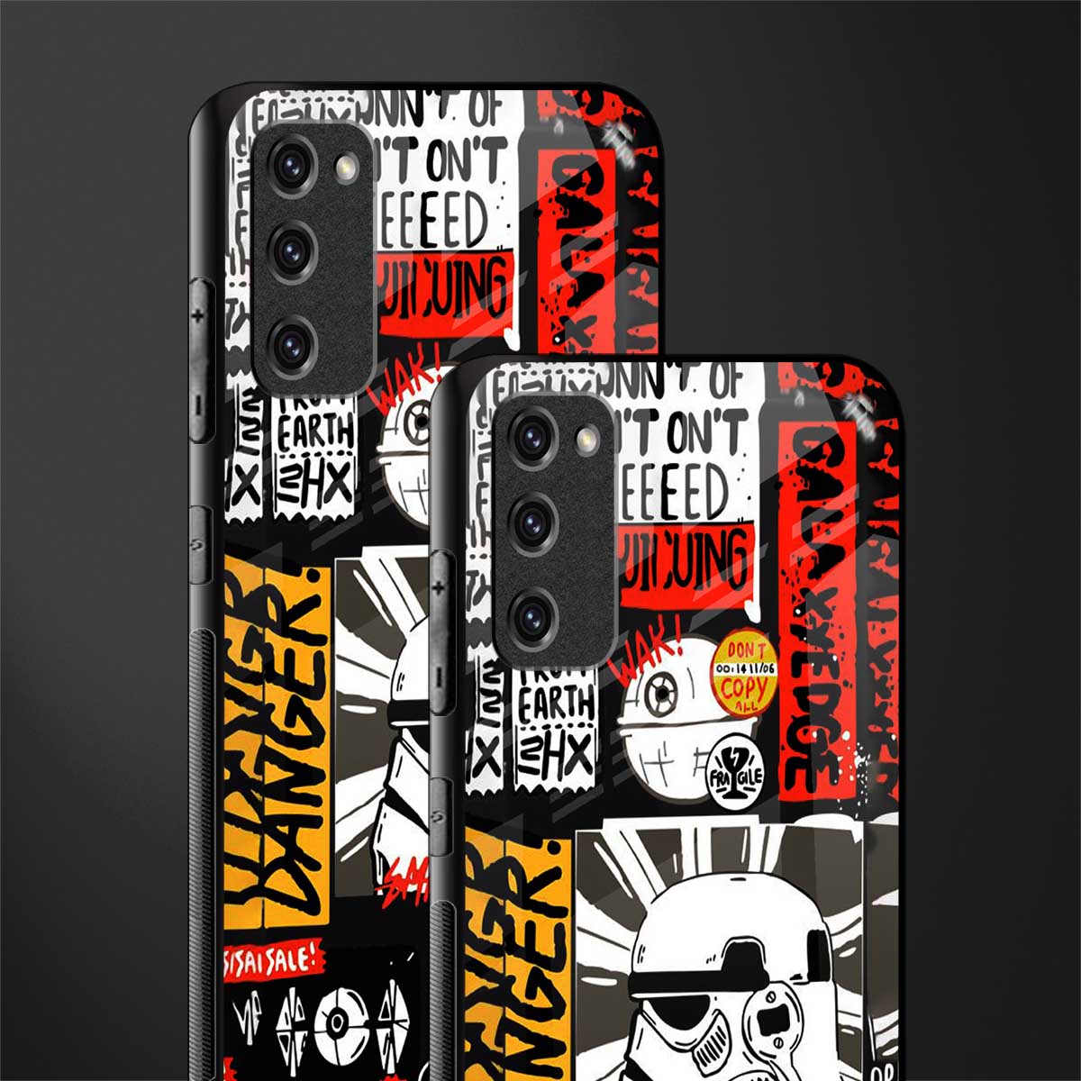 star wars collage glass case for samsung galaxy s20 fe image-2